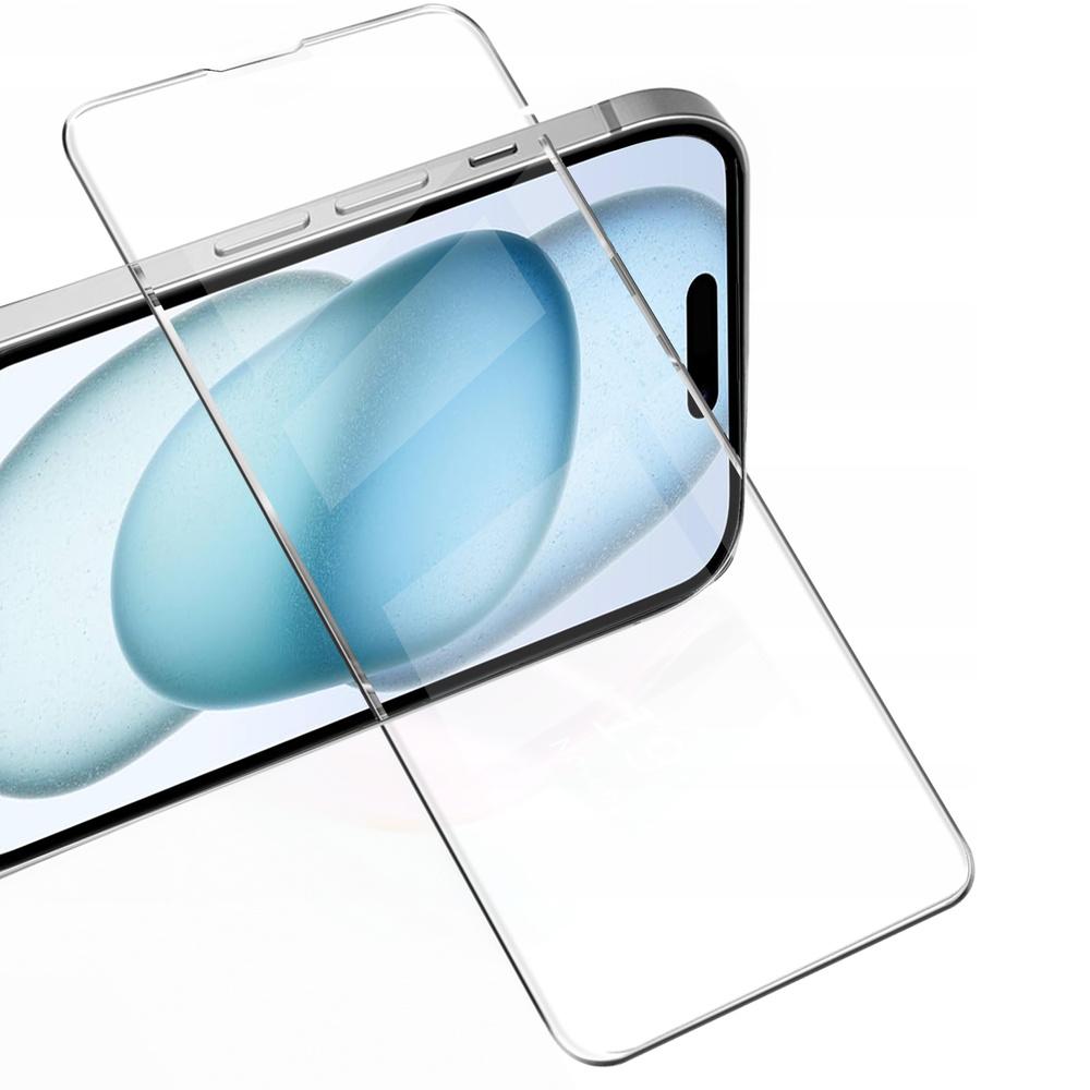 2x Tempered Glass for iPhone 15, ERBORD 9H Hard Glass, glass