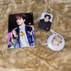 [USED] JO1 Tsurubo Shion trading cards, badges, and photos
