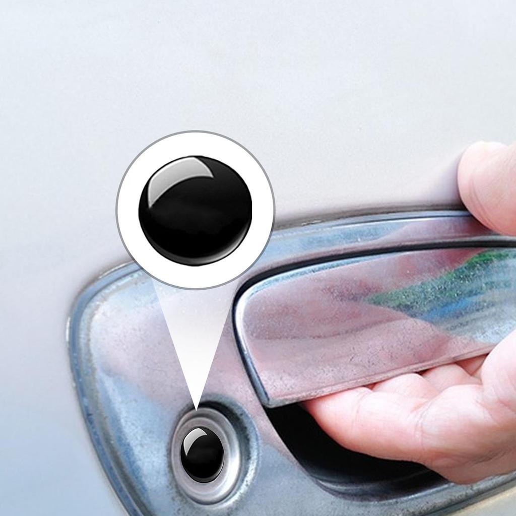 Car Lock Knobs, 4 Pcs Anti Blocking Car Keyhole Protector Decoration, Car Door Lock