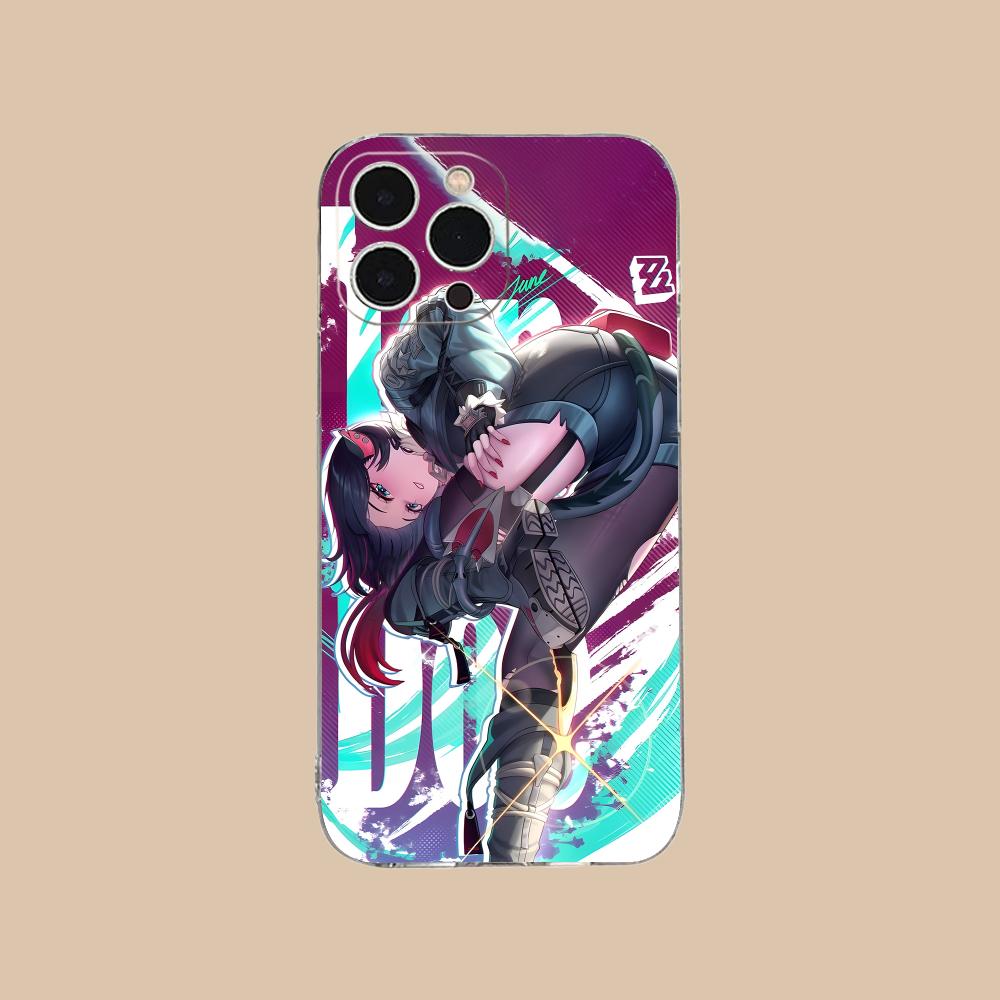 ZZZ Jane Doe Phone Case for iPhone 17 16 15 14 13 12 11 X XR XS Air Pro Max Plus Mini Soft TPU Clear Cover