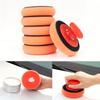 Soft Round Car Wax Applicator Sponge Handheld Polishing Buffer Sponge Auto Wax Coating Cleaning Tool