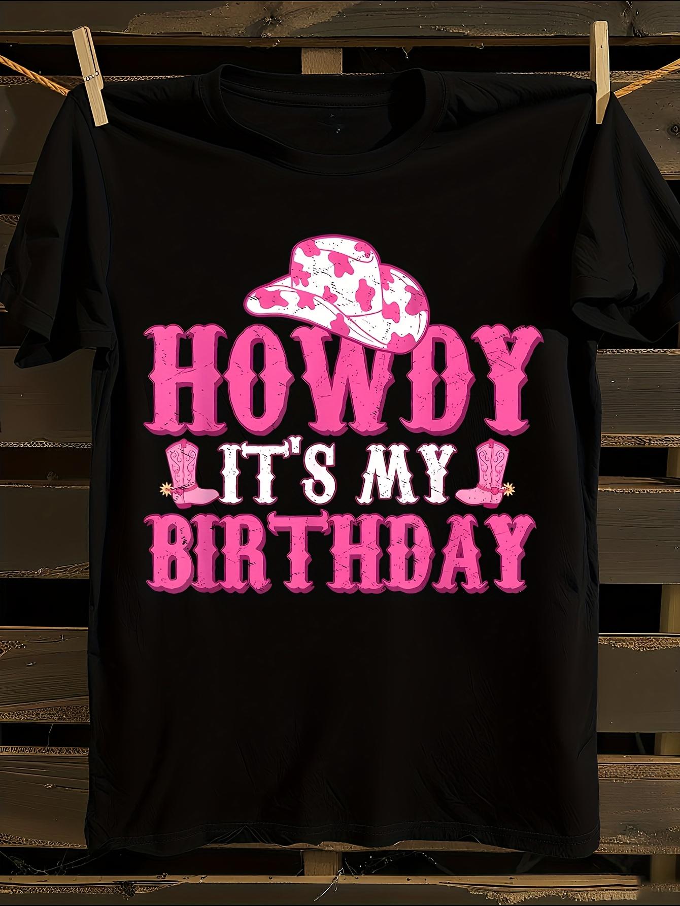 Western Cowboy Birthday Tshirt S