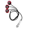 Self adhesive Piezo Transducer Microphone Pickup with Endpin Jack for Guitar Ukulele Violin