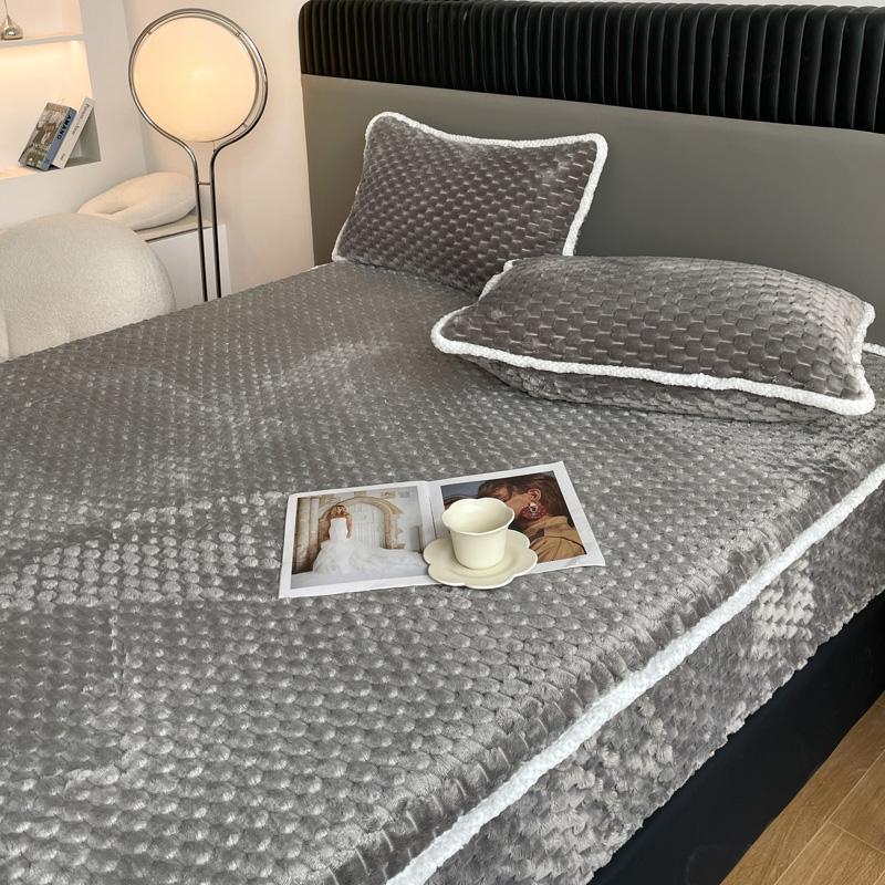 Winter Pillow Case Plush Pillowslip for Home capa de almofada Warm Pillowcase Plain Pillow Covers 2pcs Cushion Cover 48x74cm