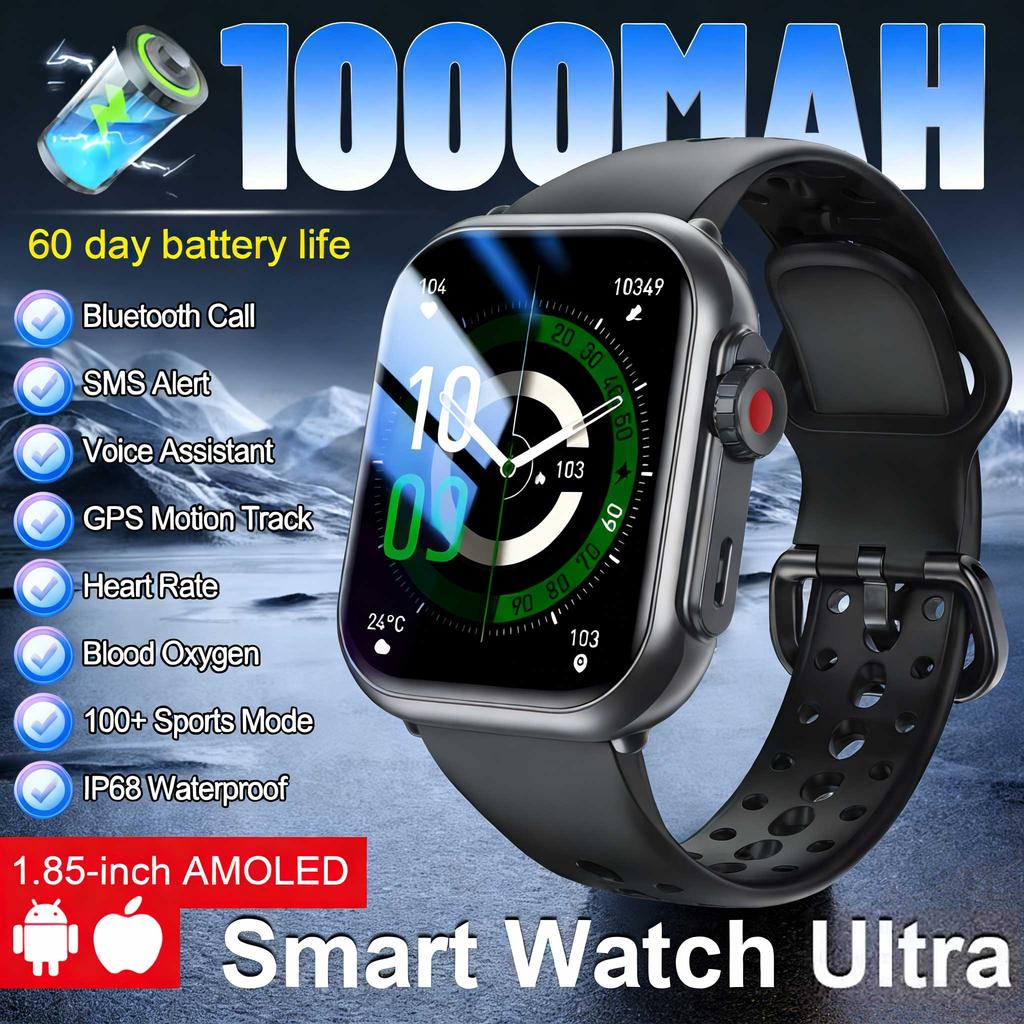 2026 Neue Smartwatch Damen Bluetooth Anruf Uhr Fitness Tracker Wasserdicht Sport Smart Uhr Mode Damen Herren Smartwatch Frau