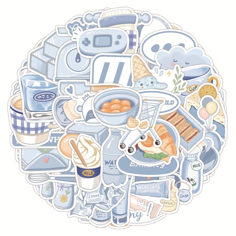 60-Piece Cute Animal Graffiti Sticker Set for Phone Cases, Water Bottles, and Laptops