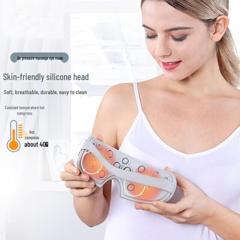Jindao Foldable Eye Massager with Heat and Music CN plug (adapter included)