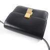 Great CELINE Shoulder Bag Classic Box Teen Black Leather Women Used