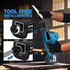 Portable Brushless Reciprocating Saw Handheld Saber Saw Multifunction Metal Wood Pipe Cutting Tool