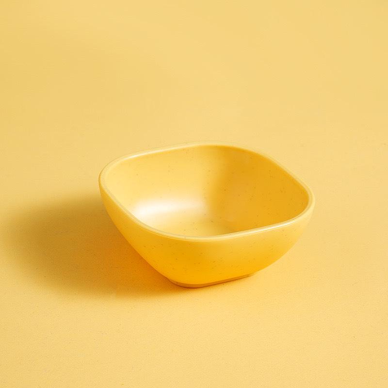 Thick Square Solid Color Vinegar & Soy Sauce Dipping Dish