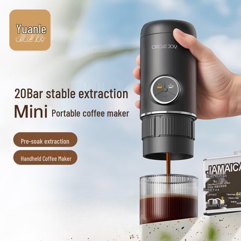 Circle Joy Mini Portable Espresso Coffee Machine
