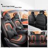 DJGY JAC Yiwei 3 Car Seat Cushion: Sporty Leather, All-Season Cover