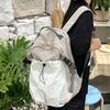Schoolbag New Schoolbag Male and Female College Students Junior High School Large Capacity Backpack Leisure Sports Outdoor Travel Backpack Tide