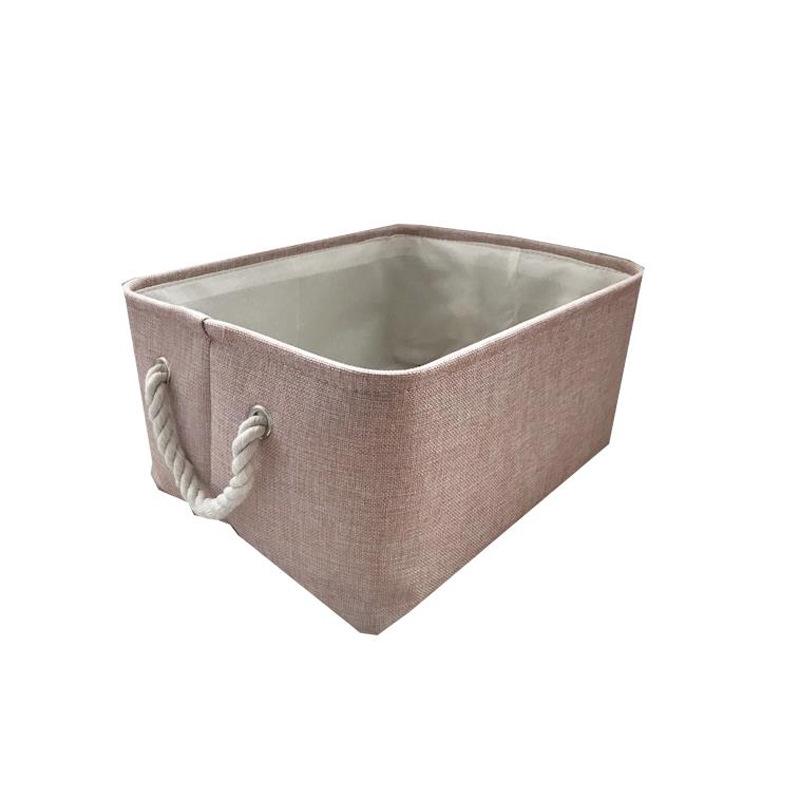Foldable Children's Toy & Sundry Storage Basket - Washable Fabric Organizer for Living Room Items