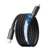 Magnetic Type-C Charging Cable & Data Cable 60W/100W Super Fast Charge One-Piece Molding