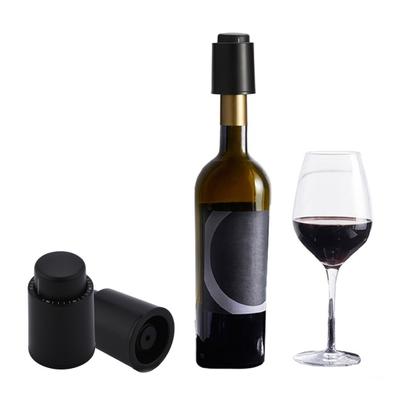 Wine Bottle Stopper 2-in-1 Vacuum Pump Wine Cork Bottle Sealer with Time Scale Record Reusable Wine Saver Preserver for 14 Days Freshness