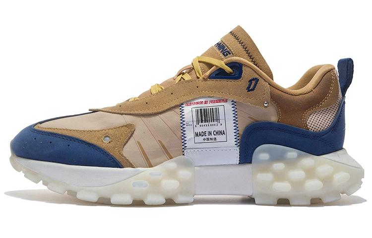 Li Ning OVERLOAD Casual Shoes Trendy Low top Sports Casual Shoes Men s Navy AZGS033-3 45
