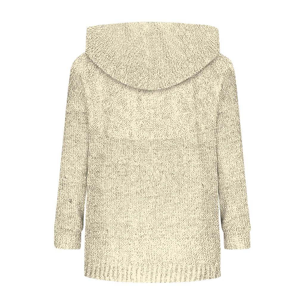 Sweatshirts For Women Knit Sweater Cute Shirt Fall Pullover Hooded Sweatshirt