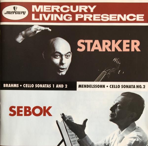 

CD FELIX MENDELSSOHN, JOHANNES BRAHMS; - 2 Cello Sonatas 4343772 Mercury 1996 Europe Classical Used