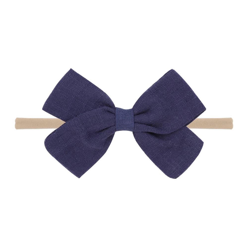 20Color 1Piece Cute Baby Headband Infant Kids Bows Headwear Tiara Gift Toddlers Bandage Newborn Girls Headwrap Hair Accessories