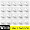 Self Adhesive Curtain Rod Holder Nail-Free Adjustable Clamp Hooks Kitchen Bathroom No Drilling Wall Hanging Rack Hook Bracket