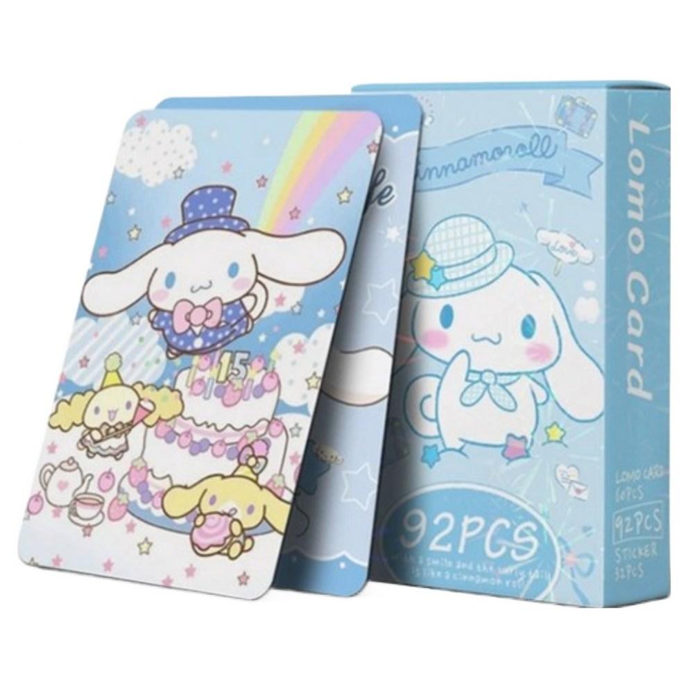 Hagojaebi HGJB Sanrio 92 types of photocard goods character photocard sticker, Cinnamoroll 1, 1 piece