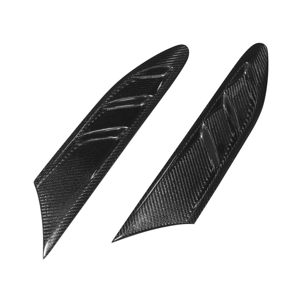 Real Carbon Fiber Fender Fin Vent Trim LH&RH For Subaru BRZ Toyota 86 2012-2019