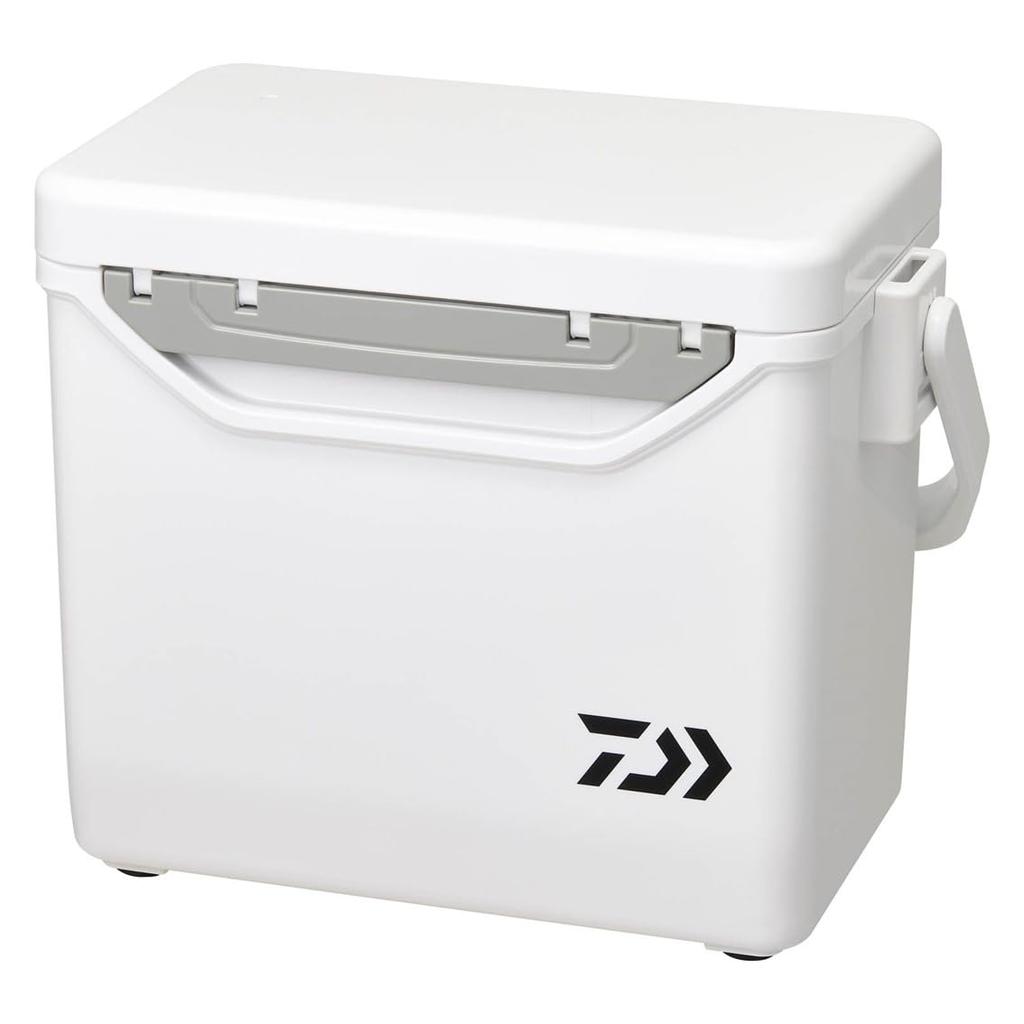 Daiwa Mini Cool 2 S1050 Cooler Box Ideal for club outdoor and (White/Black) - activities, camping, activities, fishing.