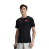 Anta Round Neck Pullover Breathable Comfortable Knitted Short Sleeve T-Shirt Unisex Tops Legendary-Blue 452430101-3