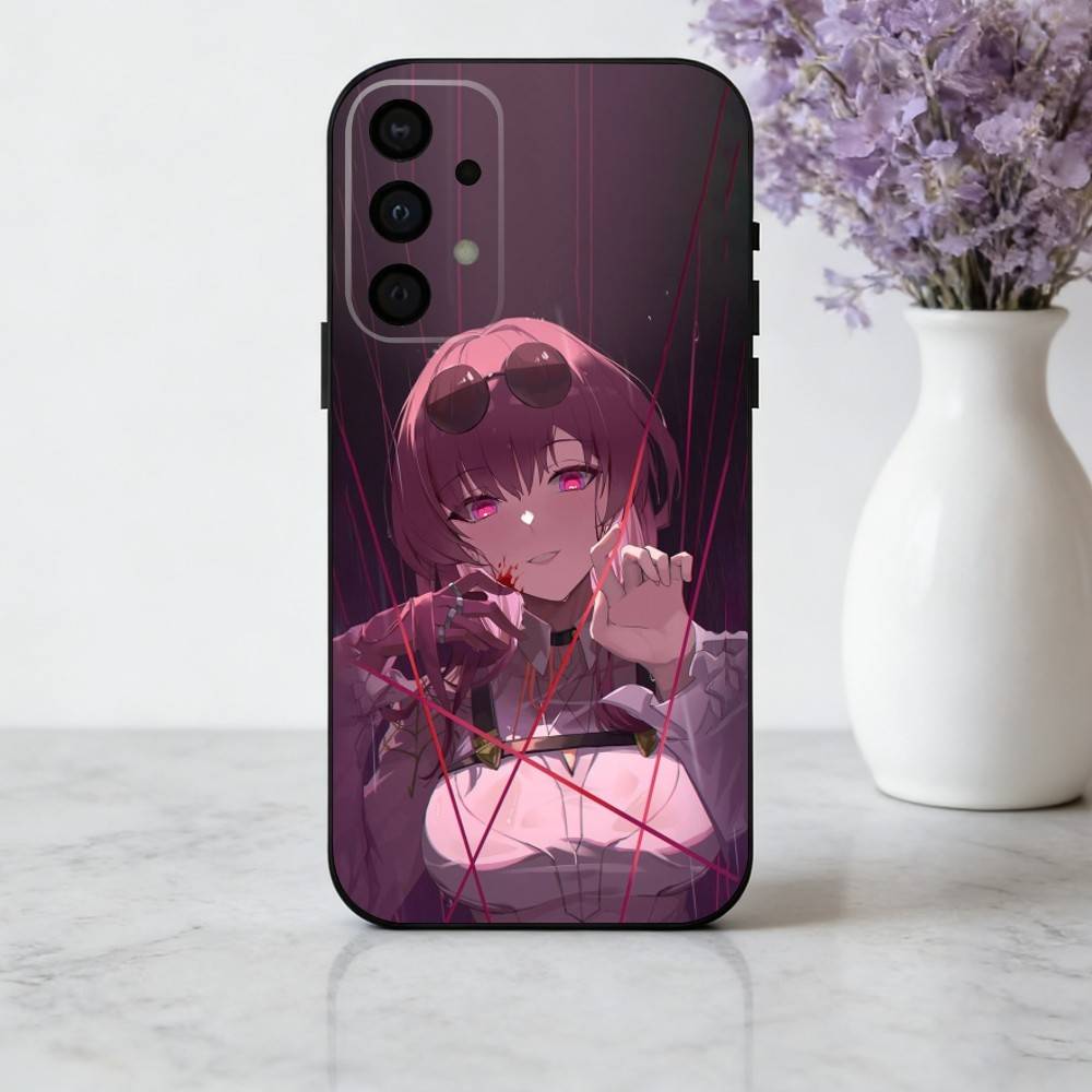 K-Kafka H-Honkai S-Star R-Rail Phone Case For Samsung Galaxy A73,A72,A71,A70,A53,A52,A51,Soft Silicone Black Cover