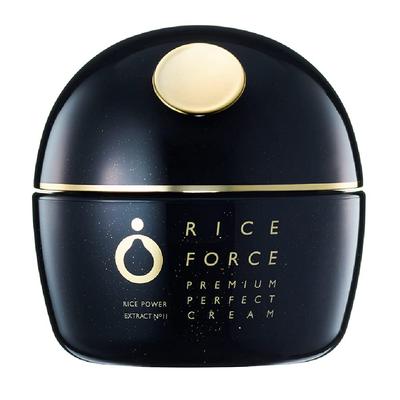 Feuchtigkeitsspendende Rice Force Offizielle Premium Perfect Cream Ca. 2 Monate Vorrat Rice Power Aging Care Reichhaltiger, feuchter Typ Hohe Feuchtigkeitsversorgung Verhindert