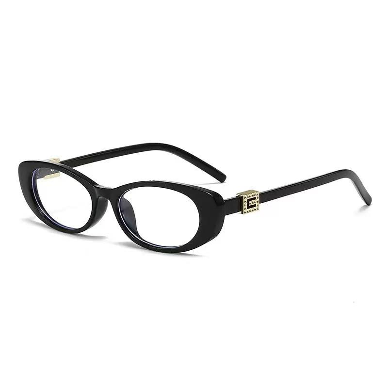 New gm millennial babes sunglasses women's American retro YK personality small frame leopard print oval sunglasses