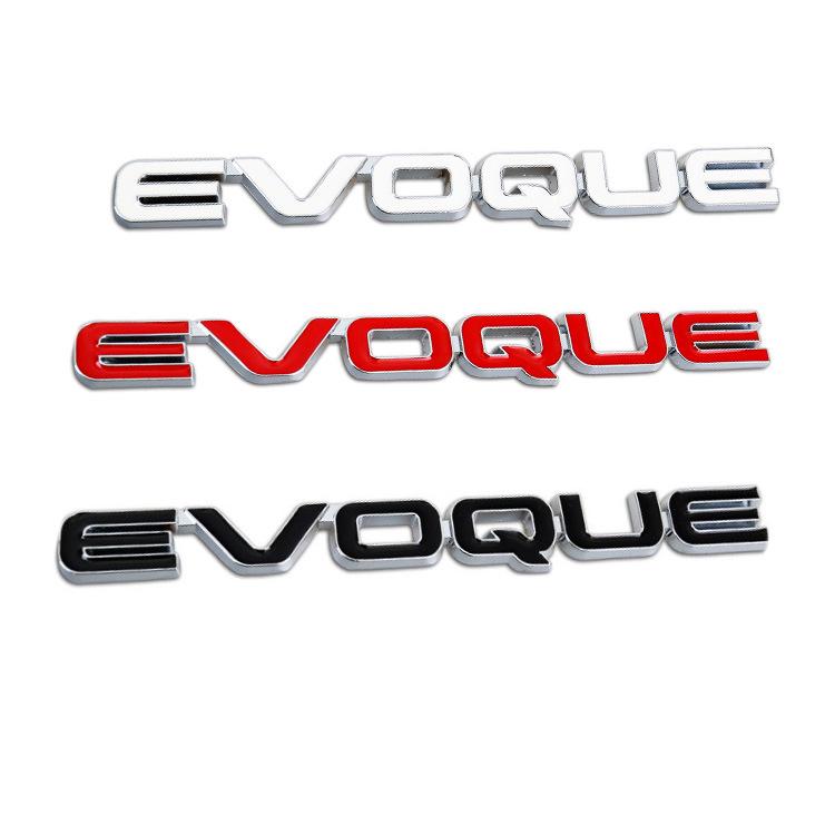 Range Rover Evoque Emblem Sticker - Rear Badge Modification
