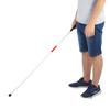 Folding Foldable Reflective Cane Crutch Portable Anti Shock Guide Walking Stick for The Blind