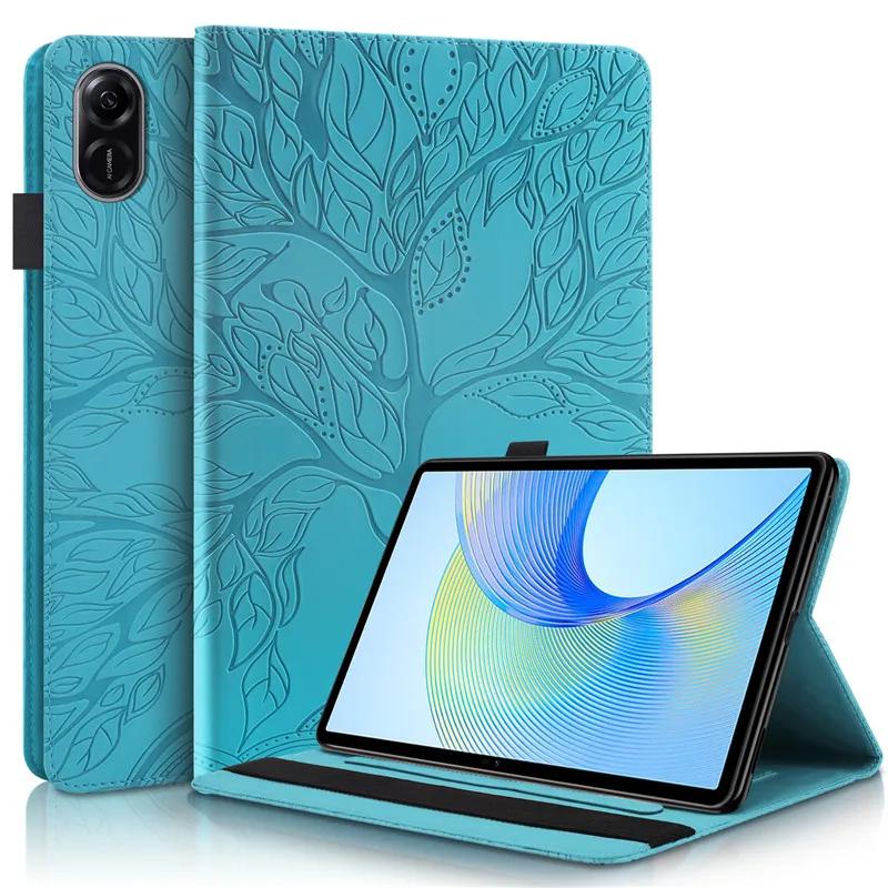 Emboss Tree LeatherCase for Honor Pad X9 Tablet 11 5 Inch Flip Cover for Honor Pad X9 X 9 Case for Honor Pad X9 11.5"