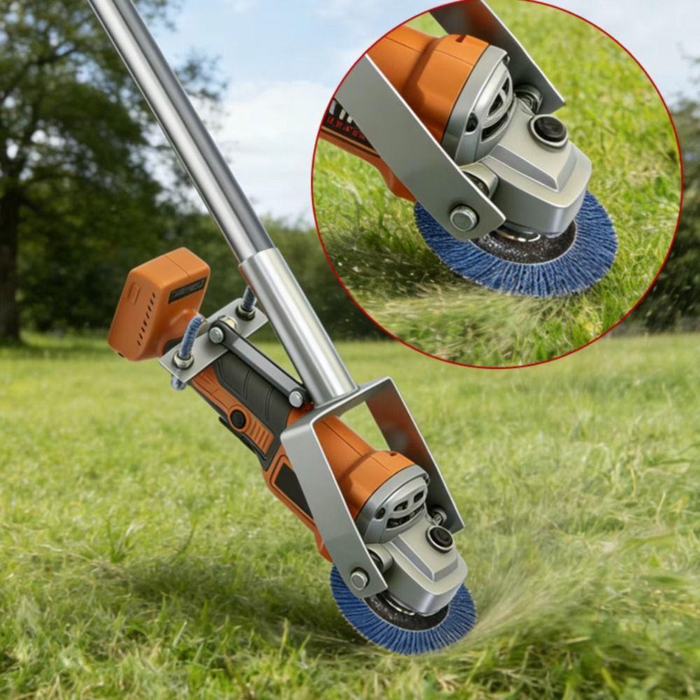 Welded Frame Angle Grinder Support Bracket Extended Long Shaft Extension Rod  Standing Operation