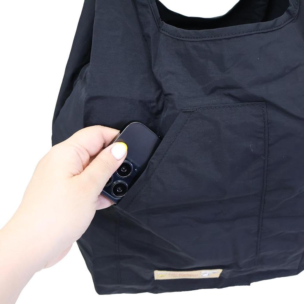 Snoopy [Tote Bag] IP.RS.Peanuts-0P Packable Shopper Shoulder Bag  Joe Cool Peanuts