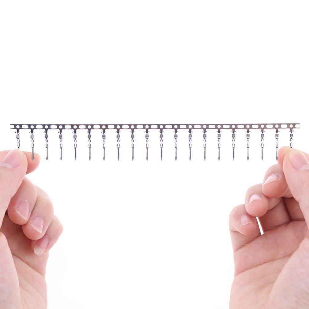 IWISS Pitch 2550 QI Open Parallel Precision Simultaneous Crimping Pliers 620KIT 2.54mm Connectors, 13-Piece Set, Terminals, SN-28B +