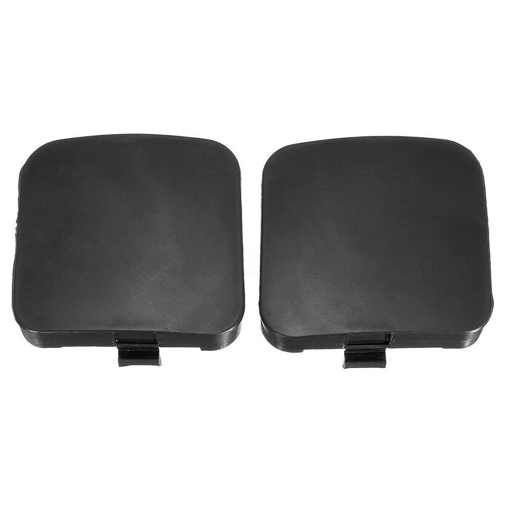 Front Bumper Tow Hook Cap Left & Right Pair For Toyota RAV4 09-12,Injection Molding Bumper Tow Cover,Direct Snap-on Installation
