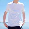 LI-NING Men's Lightweight Quick-Dry Breathable Short Sleeve T-Shirt Summer Fashion Versatile Sportswear Comfortable Casual Sports Top