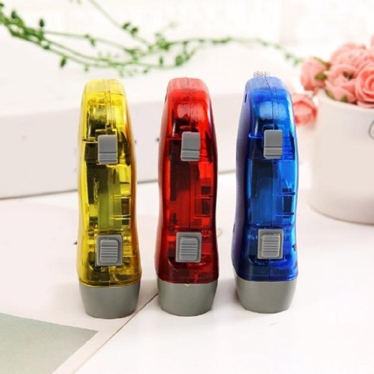 LED Light Squeeze Flashlights for Camping Hiking Outdoor Sport Hand Crank Emergency Flashlights Manual Press Flashlights