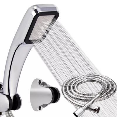 High Quality Pressure Rainfall Shower Head 300 Holes Shower Head Water Saving Filter Spray Nozzle +Get One Bath Sponges Free