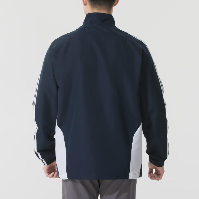 adidas Real Madrid Fashion Casual Sports Breathable Stand Collar Jacket Men Jackets Black JF2575