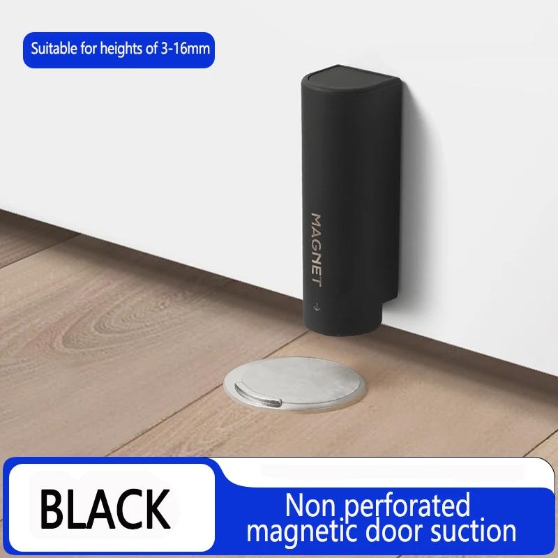 

Non Perforated Gate Blocker Stainless Steel Magnetic Door Stopper, Door Hardware Door Close Prevention Door Stop Door Closer