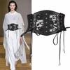 Retro Style Lace Belts Tie Rope Corset Belts Punk Fashion Girdle Belts  Women