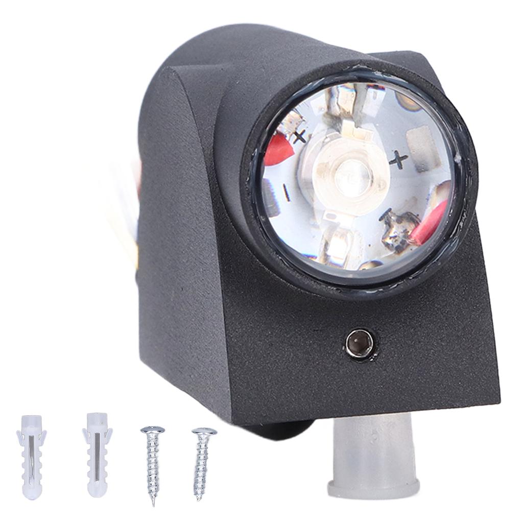 Wall Lights 2W IP65 Waterproof High Brightness Aluminum LED Wall Lights for Courtyard Bathroom Living Room