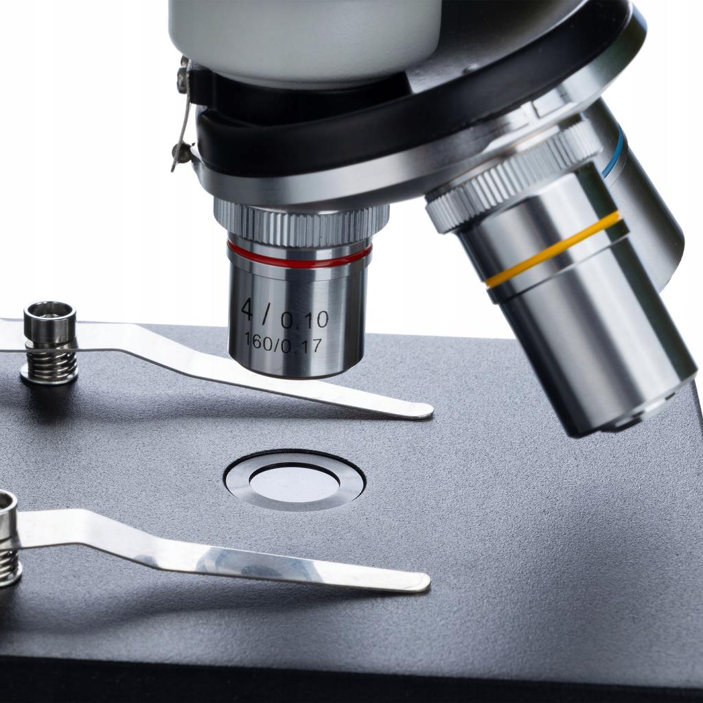 Uran Pro Mbup Biological Microscope With A Set Of Preparations For Observation