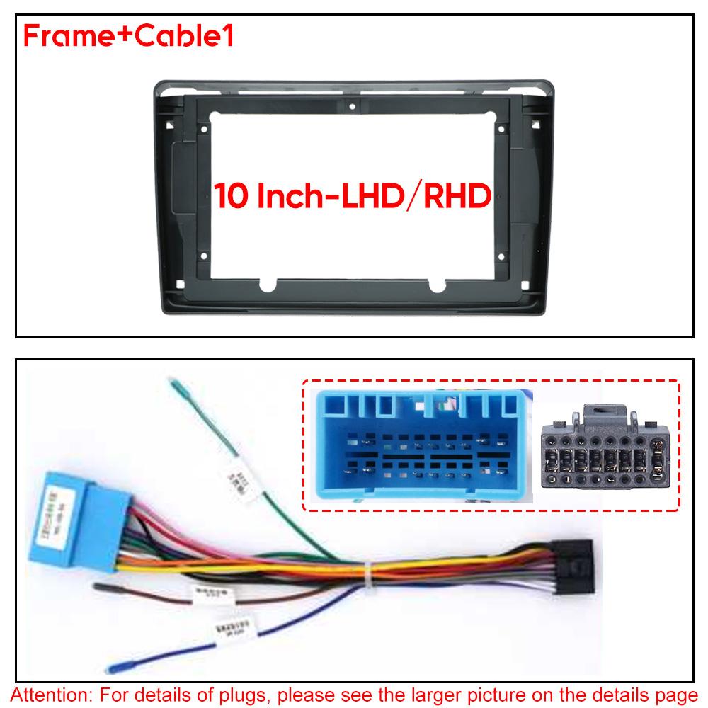 For WULING HONGGUANG V 2019-2022 for CHEVROLET Tornado/N400 Car Radio Dashboard Refitting Installation Frame Stereo Panel Dash