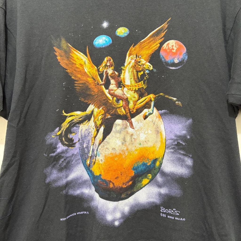 [USED] NARUTO Sakura Haruno Logo Anime T-Shirt, Size M