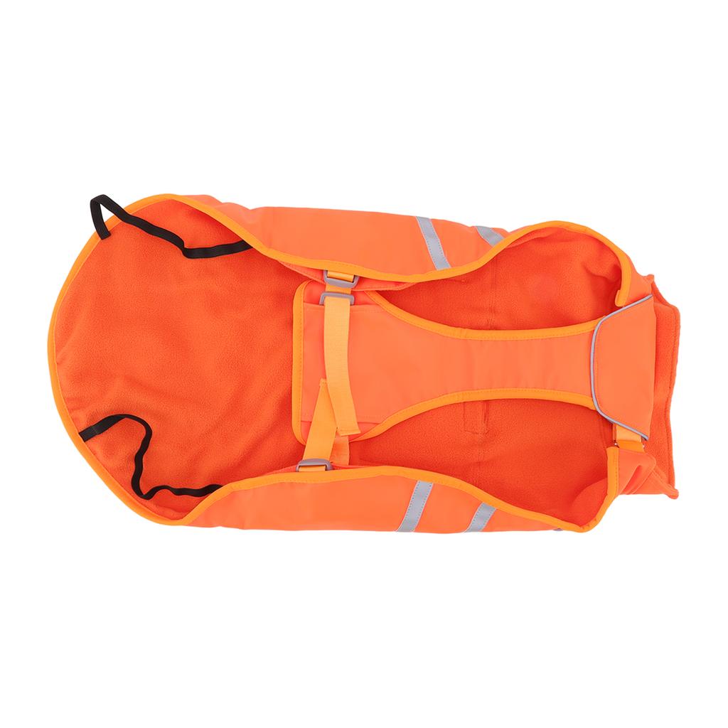 Dog Raincoat Reflective Waterproof Windproof Safety Vest Pet Puppy Rain Jacket for Walking Hiking